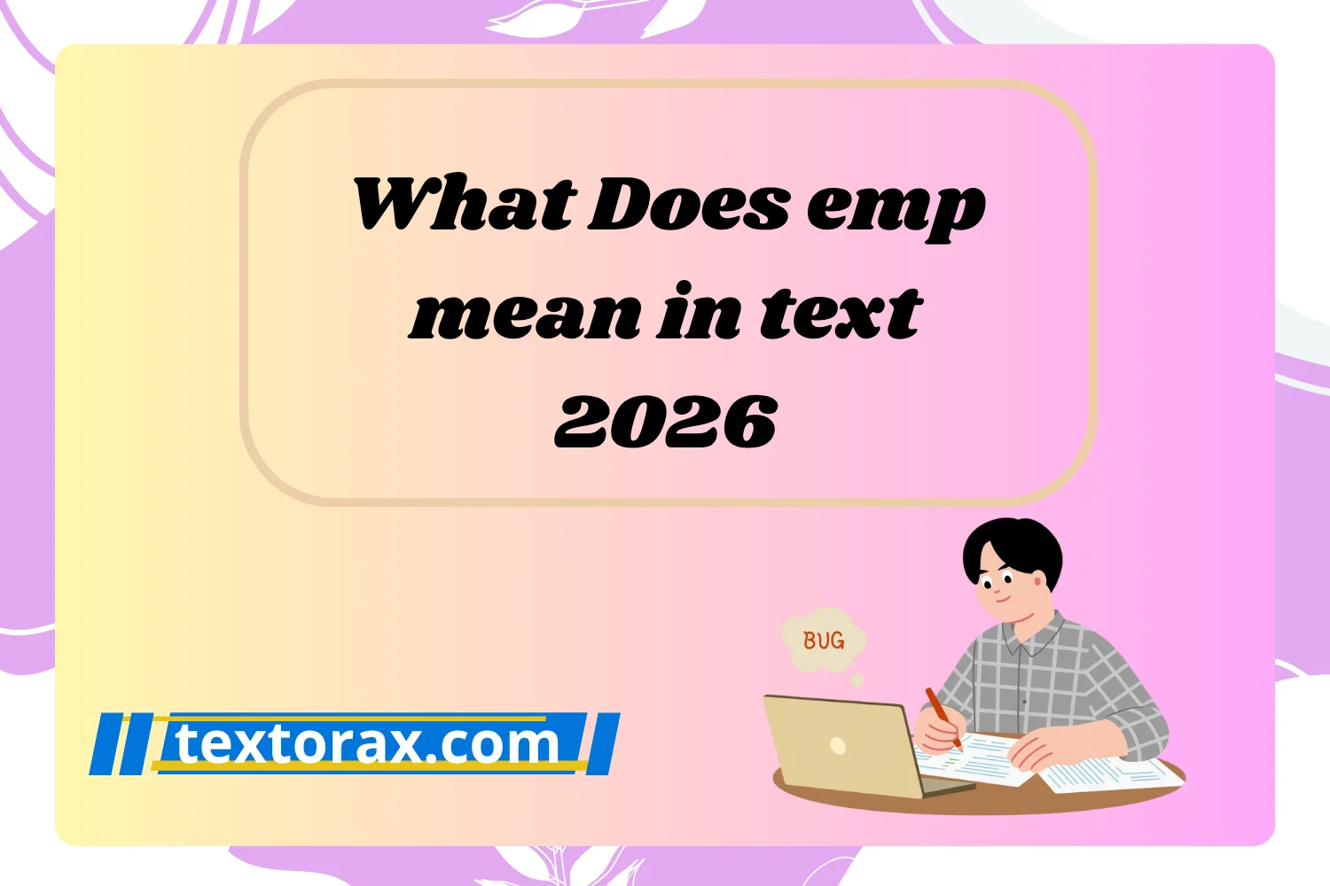 What Does emp mean in text