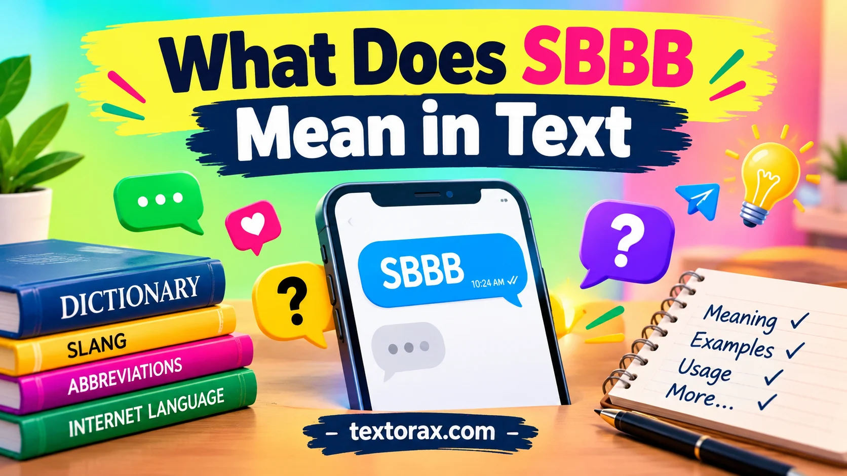 What Does SBBB Mean in Text