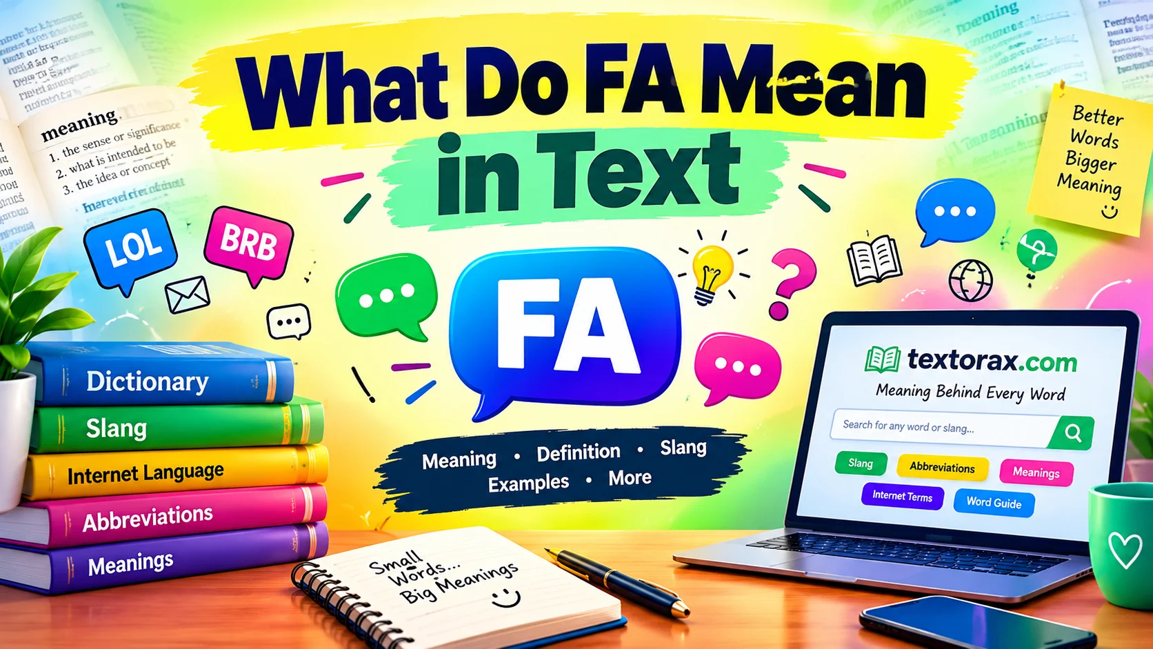 What Do FA Mean in Text