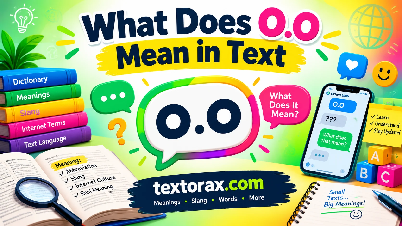 What Does O.O Mean in Text