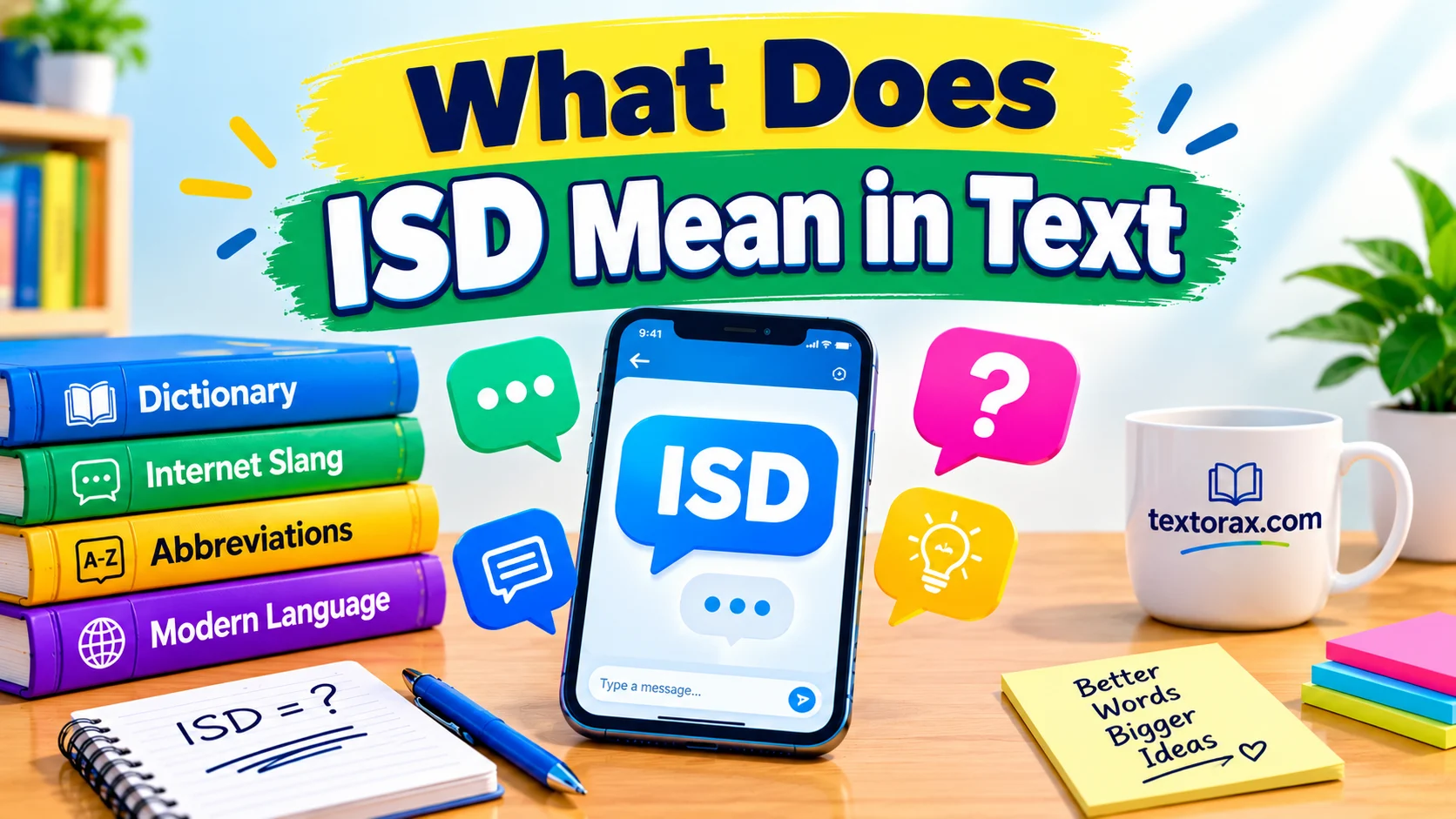 What Does ISD Mean in Text
