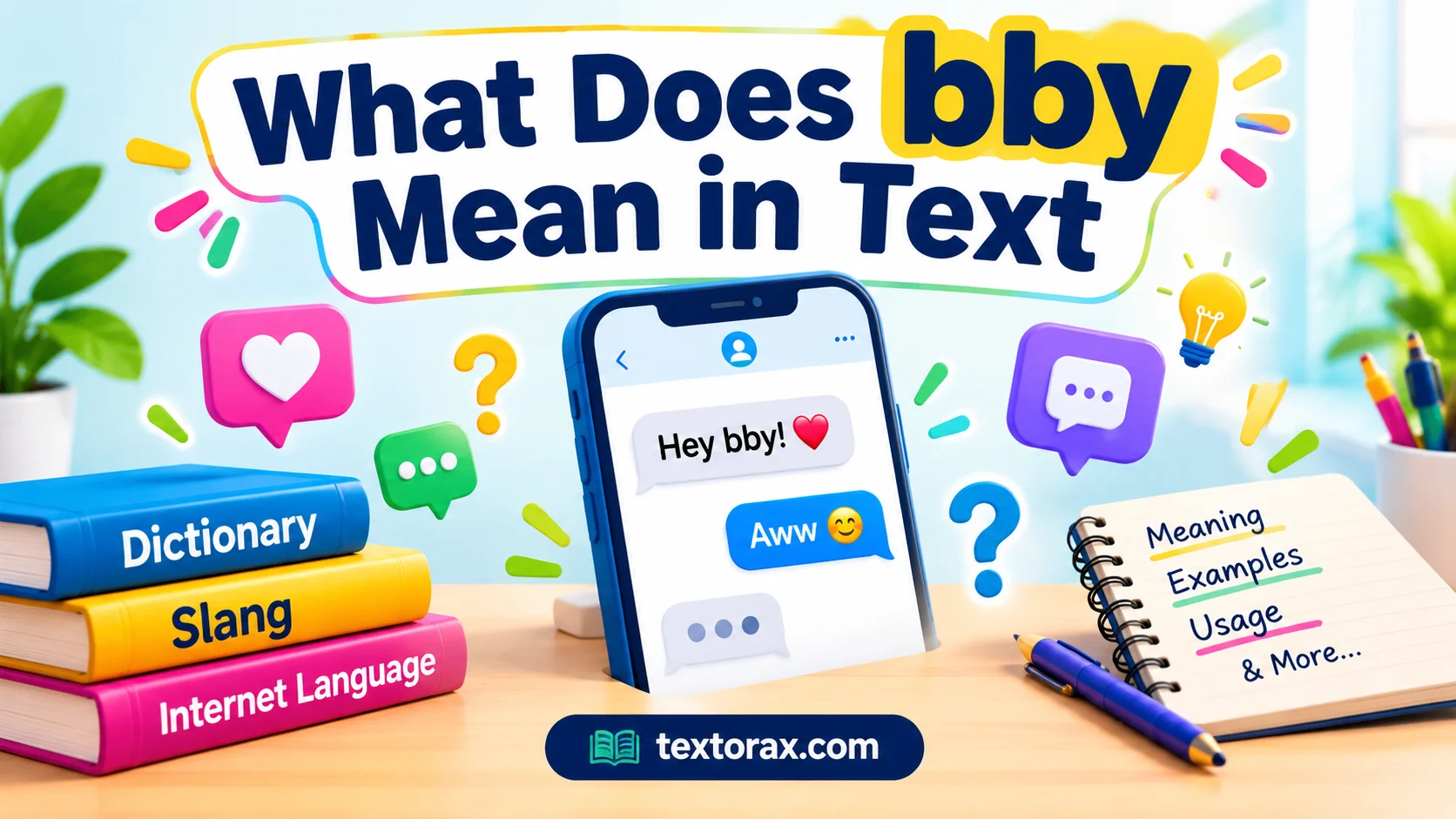 What Does bby Mean in Text