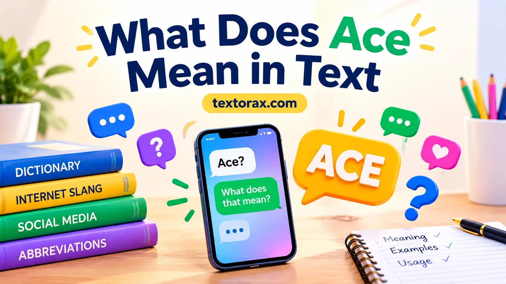 What Does Ace Mean in Text