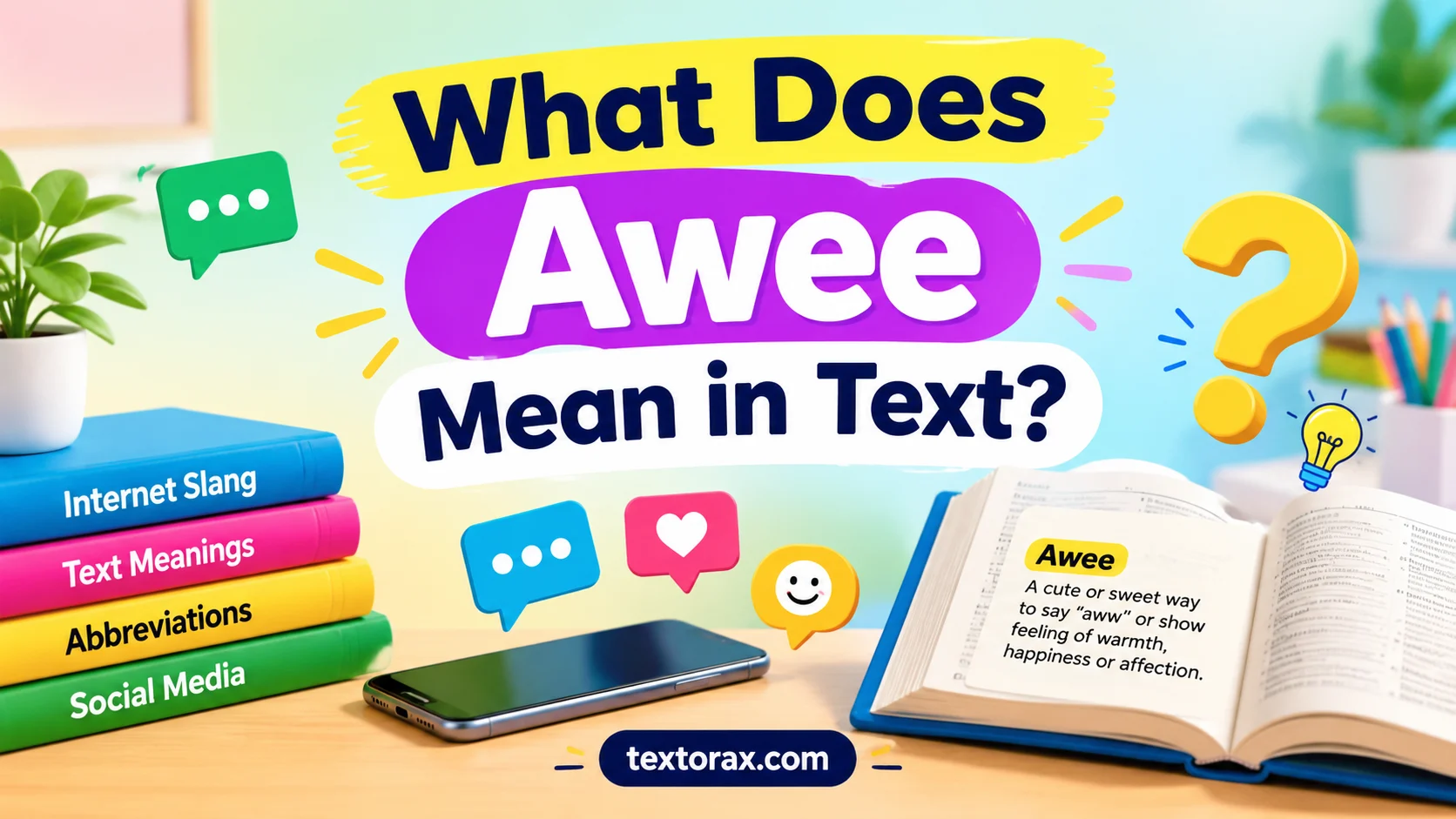 What Does Awee Mean in Text